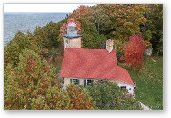 License: Eagle Bluff Lighthouse Aerial