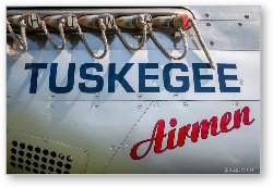 License: Tuskegee Airmen P-51 Mustang Nose Art