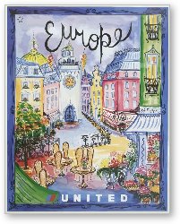 License: Vintage Europe United Poster