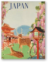 License: Vintage Japan Travel Poster