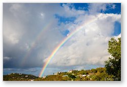 License: Double Rainbow over St. John