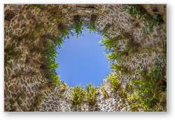 License: Looking up Through Windmill Ruin