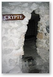 License: The crypt in Chateau de Chillon