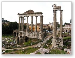 License: The Roman Forum, Temple of Saturn