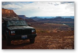 License: Jeep back at Hurrah Pass