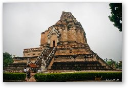 License: Huge pagoda of Wat Chedi Luang was partially destroyed in a 1545 earthquake