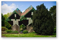 License: Famous cube houses designed by architect Piet Blom