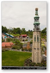 License: The bell tower of Kloosterkerk in Middelburg