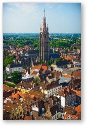 License: View from the belfry - Church of Our Lady