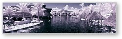 License: Panoramic of main pool area in Infrared