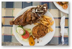 License: Tasty Lionfish at Sea Side Terrace Restaurant