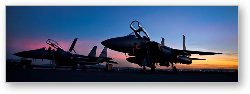 License: F-15E Strike Eagles at Dusk