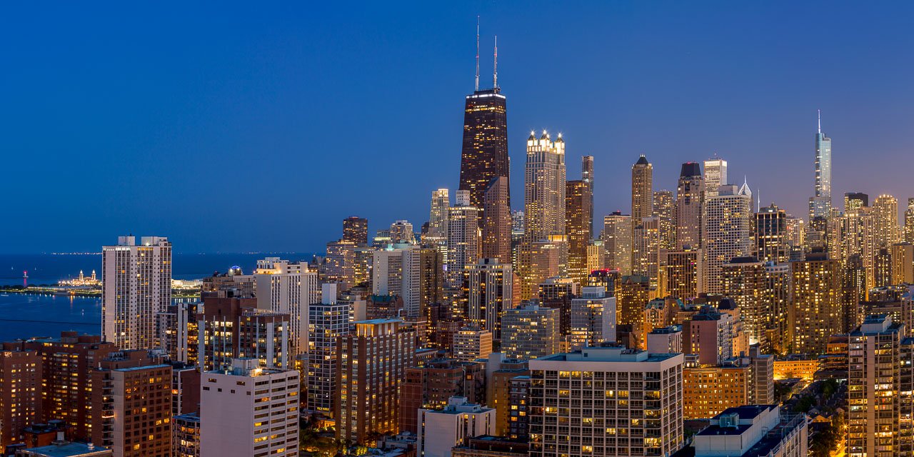 Chicago's Streeterville at Dusk