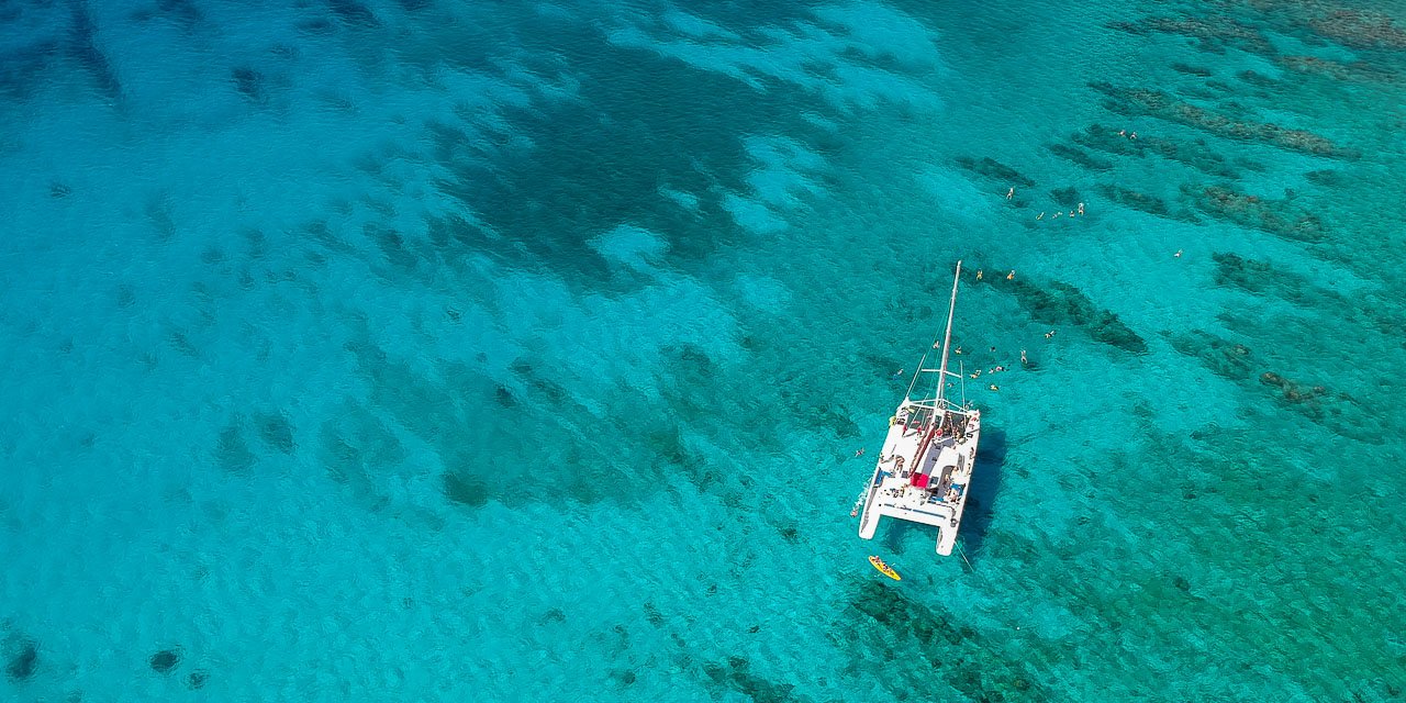 Grand Cayman Sailing Aerial