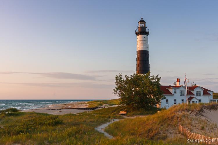 Historic Big Sable Point Light and Keepers house
