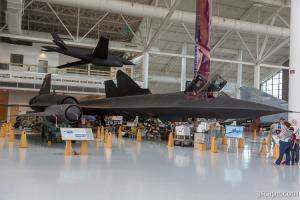 Lockheed GTD-21B Drone and SR-71A Blackbird
