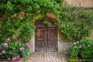 Lacock Abbey Door