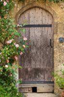 Lacock Abbey Courtyard Door
