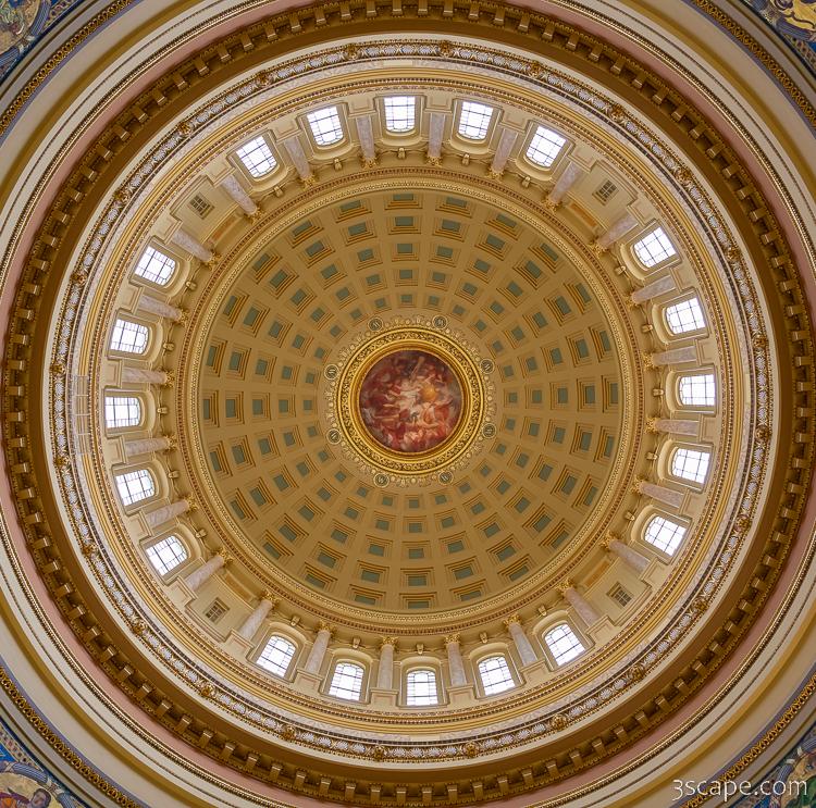 Madison Capital Building Interior Dome