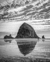 Haystack Rock Black and White