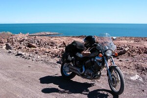 Virago 535s near the Gulf