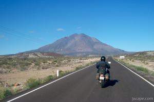Adam cruising along (photo courtesy Falke)