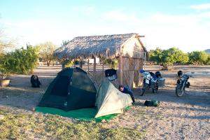 Camping at Dos Amigos Campground (photo courtesy Falke)