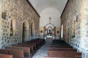 Inside the mission (photo courtesy Falke)