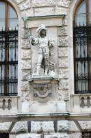 Wall sculpture on the Hofburg