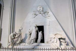 Sculpture at St. Augustine's Cathedral