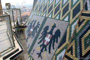 View from Stephansdom's Bell Tower