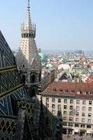 View from Stephansdom's Bell Tower