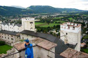 View from Hohensalzburg Fortress