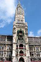 Clock tower in Marienplatz