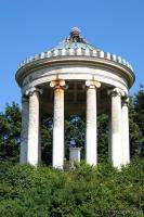 Monopteros, a Grecian love temple (English Gardens).