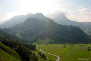 The Swiss Alps (train ride from Luzern to Interlaken)