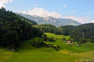 The Swiss Alps (train ride from Luzern to Interlaken)