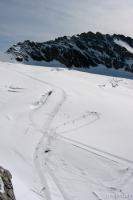 Glacier between Monch and Jungfrau