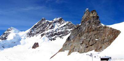 Jungfrau and observatory