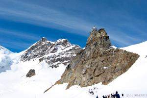 Jungfrau and observatory