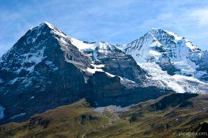Eiger and Monch