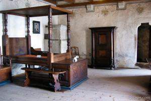 Inside Chateau de Chillon