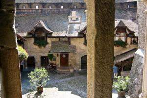 Chateau de Chillon - courtyard