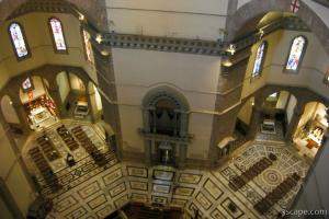 Looking down from the dome (Santa Maria del Fiore)