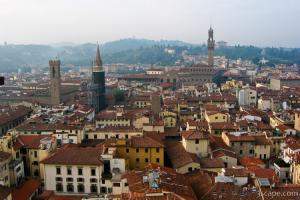 Florence from above