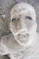 Plaster cast of body as it was when Pompeii was covered in hot ash