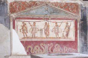 Fresco in eatery