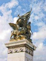 Statue at Monumento Vittorio Emanuele