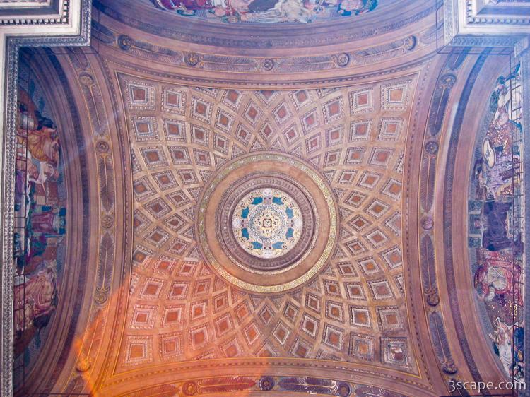 Ceiling of part of Monumento Vittorio Emanuele