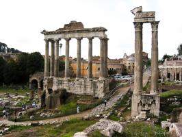The Roman Forum, Temple of Saturn